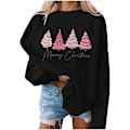 Miniatyrbilde 1 av 4: Dame Julegensere Salg Oversized Rund Hals Topper med