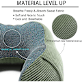 Miniatyrbillede 3 af 5: Memory Foam Rejsepude 360-Graders Hovedstøtte grøn