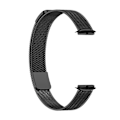 Miniatyrbilde 4 av 5: Erstatningsstropp i rustfritt stål Magnetisk Milan Fashion-armbånd for Fitbit Luxe black