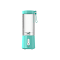 Miniatyrbillede 1 af 5: Bærbar Blender Lille Mini Juicer Genopladelig Student Elektrisk Juice Cup Mint Blå