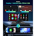Miniatyrbillede 3 af 5: Bærbar Apple Carplay Trådløs Bil Stereo Android Skærm, 10,26 Tommer IPS Touchscreen Bilradio
