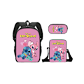 Miniatyrbilde 1 av 5: Stitch Student Ryggsekk Tredelt Sett 16 Tommer13