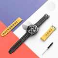 Miniatyrbilde 2 av 5: Silikonarmbånd for Garmin Fenix 7 22mm Smart Watch - Svettebestandig Red