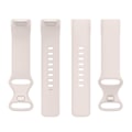Miniatyrbilde 2 av 5: For Fitbit Charge 5 silikonklokkerem Moon White
