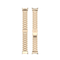 Miniatyrbild 2 av 5: För Garmin Forerunner 45 / 45s / Swim 2 Universal Three Beads Watch i rostfritt stål Champagne Gold