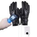 Pikkukuva 2 / 5: Moottoripyörä Sähkölämmitteiset Käsineet Kosketusnäyttö Talvi Lämmin Vedenpitävä Tuulenpitävä B-USB Adjustable temperature