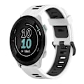 Pikkukuva 1 / 5: Garmin Forerunner 158 20 mm pystykuvioiselle kaksiväriselle watch White-Black