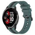 Miniatyrbild 1 av 5: För Garmin Venu 2 Plus 20 mm vertikalt tvåfärgs watch Green-Black