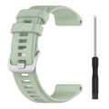 Miniatyrbillede 3 af 5: Til Garmin Descent G1 / Forerunner 745/945/935 / Approach S62 ensfarvet silikoneurrem Mint Green