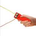 Miniatyrbild 1 av 4: Handhållen Zip String Rope Launcher Thruster Loop Lasso String Shooter Toy red