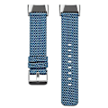 Miniatyrbild 2 av 5: För Fitbit Charge 5 Nylon Canvas Watch Band Blue