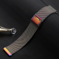 Miniatyrbild 5 av 5: Fitbit Versa/fitbit Versa 2 Band För Dam Herr, Justerbar Rostfri Colorful