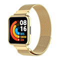 Pikkukuva 4 / 5: Metallista valmistettu ranneke ja kellokehys Xiaomi Redmi Watch 2 Lite -älykelloon Gold