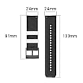Miniatyrbild 4 av 5: För Suunto 9 Baro 24 mm Watch i blandad färg Black-Red