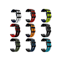 Pikkukuva 4 / 4: Garmin Tactix 7 22 mm:n silikoninen urheiluranneke, kaksiväri, oranssi-musta