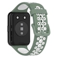 Miniatyrbillede 2 af 5: Dual Color Watch Silicone Rem til Huawei Watch Fit 2/Watch Fit 2 Active Style A