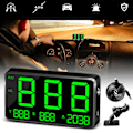 Pikkukuva 2 / 4: Auton GPS-nopeusmittari Head Up Display Overspeed Mph/km/h Varoitushälytys