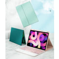 Miniatyrbillede 5 af 5: Trådløst Tastatur Etui Med Trackpad Blyantholder Til Ipad Green Dark 2021 11