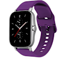 Miniatyrbillede 1 af 5: Silikone Rem til Amazfit GTS/GTS 2/GTS 2e/GTS 2 mini/GTR 42mm Armbånd, 20mm Rem Udskiftning Hurtig Udløsning Urremme til Amazfit Bip/Bip Lite
