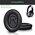 Miniatyrbillede 2 af 4: Ørepuder Udskiftning af puder til Bose Quietcomfort 35 / Qc35 Ii Black
