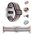 Pikkukuva 3 / 5: Fitbit Versa watch Punottu jacquard-säädettävä watch nylon V2-4