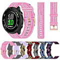 Miniatyrbillede 4 af 5: Til Garmin Forerunner 55 20mm nylonvævet urrem Red