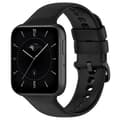 Miniatyrbilde 1 av 5: For Oppo Watch 3 Pro Solid Color Soft Silicone Watch Band Black