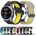Pikkukuva 4 / 5: Garmin Enduro / Coros Vertix 2 26 mm:n pikakiinnitys kaksiriviselle watch Red Black