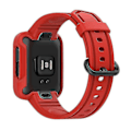 Miniatyrbilde 2 av 4: For Xiaomi Redmi Watch/redmi Watch 2/mi Watch Lite/mi Watch Lite 2 Smart Watch Strap Soft Silicone Wrist With Watch Case 1 Red