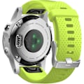 Pikkukuva 1 / 2: Vaihtohihna Fenix ​​5s Plus/fenix 6s Pro/fenix 7s/d2 Delta S -älykellolle (hopea solki-tummansininen) Green