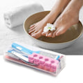Miniatyrbillede 3 af 5: Pedicure-værktøjssæt, rustfrit stål, fjerner af død hud, pedicure-sæt Blue 21 piece set