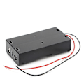 Miniatyrbilde 5 av 5: 5 stk 18650 oppladbart batteri 3,7v klipsholdereske med ledning B