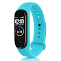 Pikkukuva 1 / 5: Sopiva silikoniranneke Xiaomi 6:lle Mi 5 Tpu-ranneke M5-ranneke Xiaomi 4 3 Sport-ranneke Mi 6 Älykellolisävaruste light blue For Mi  6