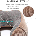 Miniatyrbild 3 av 5: Resekudde i Memory Foam med 360-graders huvudstöd, brun