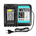 Miniatyrbild 1 av 5: Batteriladdare För Makita 14.4v 18v Batteri Bl1830 Bl1430 Dc18rc Dc18ra Eu Plug 3a 1a Laddare 3A charger