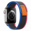 Miniatyrbillede 5 af 5: Bånd til Apple Watch-rem 49 mm 44 mm 40 mm 45 mm 41 mm 42 mm 38 mm Correa Nylon Trail Loop-armbånd Iwatch Ultra Series 7 6 5 3 Se 8 green red 38 40 41mm