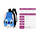 Miniatyrbilde 2 av 4: Stitch Tredelt Student Ryggsekk33