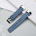 Miniatyrbild 4 av 5: För Fitbit Charge 5 Nylon Canvas Watch Band Blue