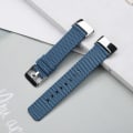 Miniatyrbilde 4 av 5: For Fitbit Charge 5 Nylon Canvas Watch Band Blue