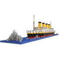 Miniatyrbillede 2 af 5: Titanic Modelbyggeklodssæt, krydstogtskib Titanic Boat Modelbyggesæt