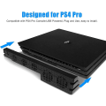 Miniatyrbild 2 av 5: Kylfläkt för Ps4 Pro, USB Extern Kylare 5 Fläkt Turbo Temperaturkontroll Kompatibel med Sony Playstation Pro Gaming Console