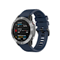 Pikkukuva 3 / 4: Silikoninen pikalukitusranneke Garmin Fenix 7 / Epix -kellolle Midnight Blue