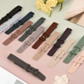 Pikkukuva 3 / 5: Fitbit Charge 5 / Charge 6 -yhteensopiva ranneke naisille ja miehille, pehmeä silikoninen säädettävä vedenpitävä urheiluranneke