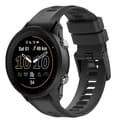 For Garmin Approach S62 22 mm ensfarget silikonklokkerem Black