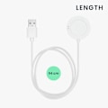Pikkukuva 3 / 5: Latauskaapeli Xiaomi Watch S2 -kantolaukulle (42 mm/46 mm) (valkoinen)