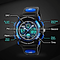 Miniatyrbild 3 av 3: Barn Digital Sport Watch, Pojkar Flickor Vattentät Sport Utomhusklockor Barn Casual Elektroniska Analog Quartz Armbandsur med