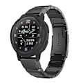Miniatyrbild 1 av 5: För Garmin Instinct Crossover 22mm Tortoise Shell i rostfritt stål watch Black