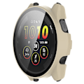 Pikkukuva 4 / 5: Huamade for Garmin Forerunner 265 Smart Watch PC case , jossa karkaistu lasi näytönsuoja Ivory White