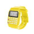 Miniatyrbillede 1 af 5: Fad Børn Silikone Date Multi-purpose Børne Elektronisk Lommeregner Armbåndsur Yellow