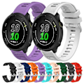 Miniatyrbillede 3 af 5: Til Garmin Garminmove Style 20 mm Silikone Twill urbånd Red